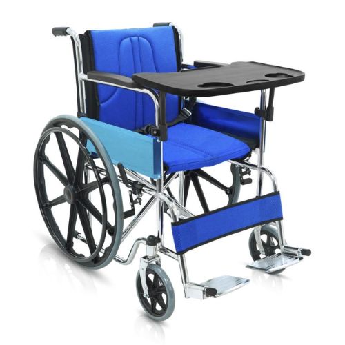 KosmoCare RCR102 Foldable Wheelchair | Dura Mag with Soft Cushion